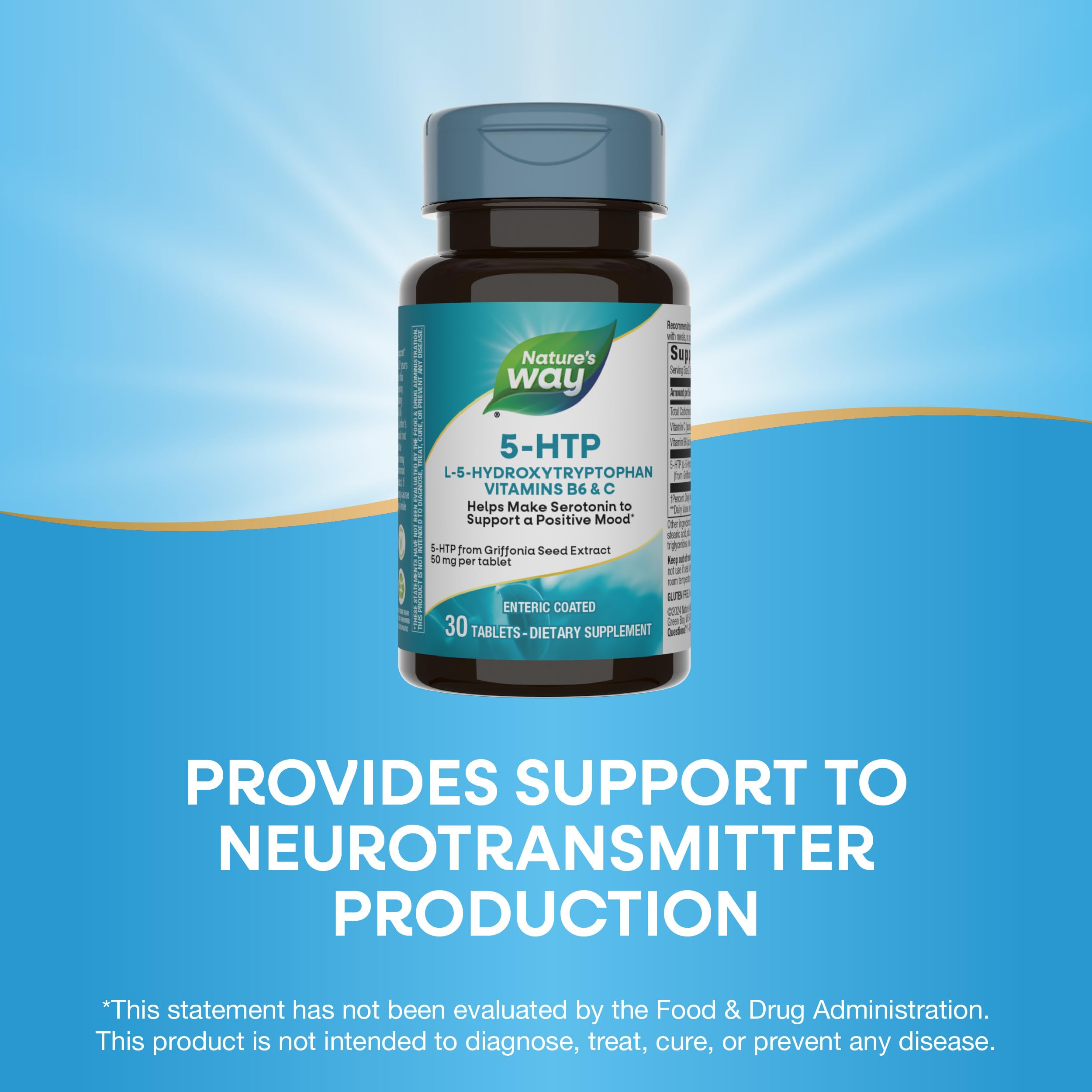 Bottle made from 50% recycled materials