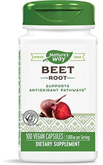 Nature's Way Beet Root 500 mg bottle with 3-pack packaging