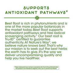 Beet Root 500 mg packaging and inner seal