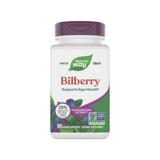 Nature's Way Bilberry Premium Extract bottle