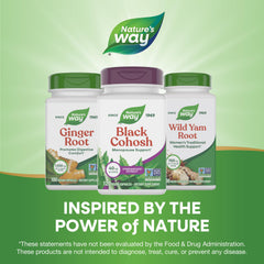 Side view of Nature's Way Black Cohosh bottle
