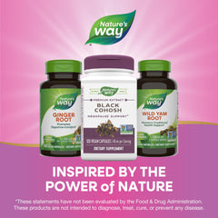 Nature's Way Black Cohosh vegan capsules