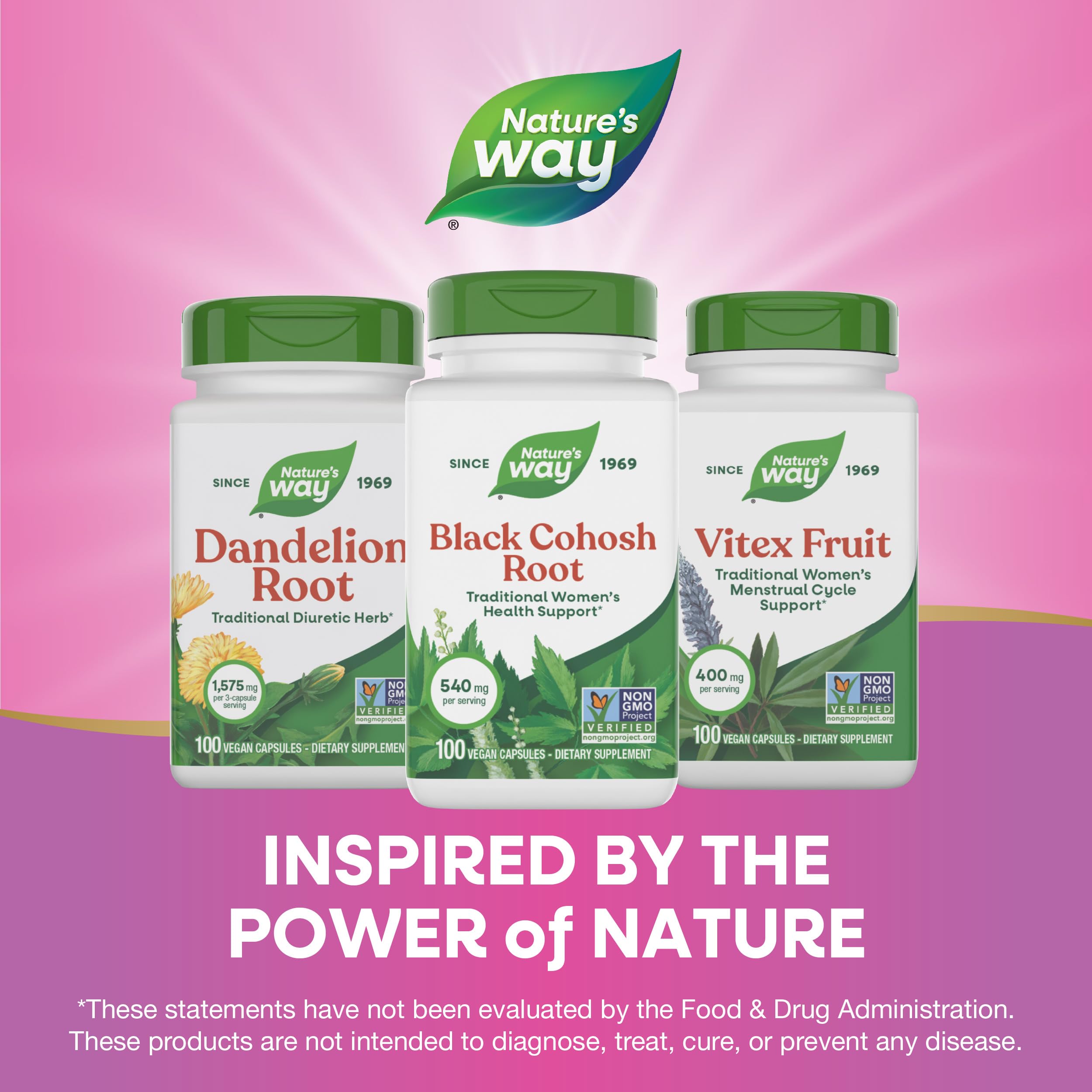 Nature's Way branding and packaging