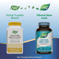 Close-up of high-potency zinc per 3-capsule serving