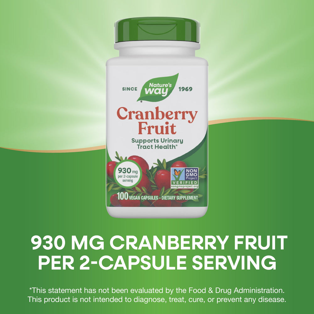 Adults taking two cranberry capsules with a full glass of water