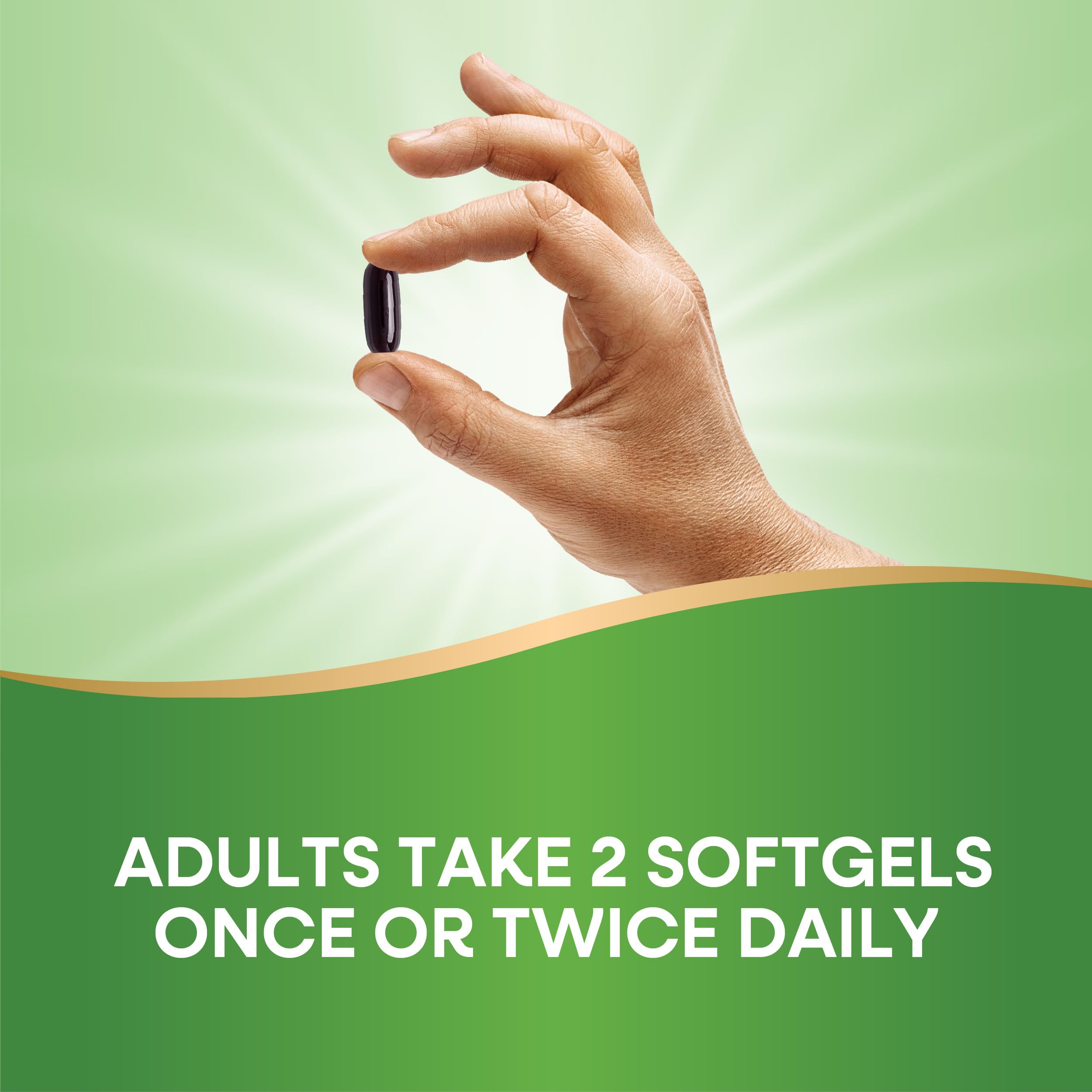 Close-up of B12 cyanocobalamin 200 mcg per serving