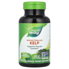 Nature's Way Kelp 180 Capsules – Pack of 2 (Bottle 1)