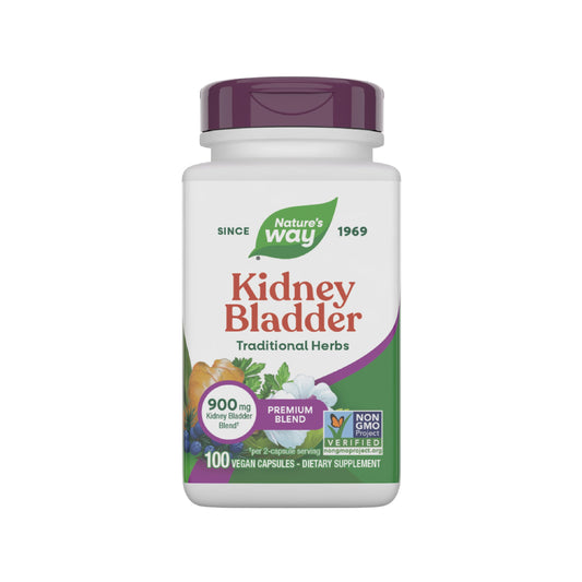 Front view of Nature's Way Kidney Bladder bottle