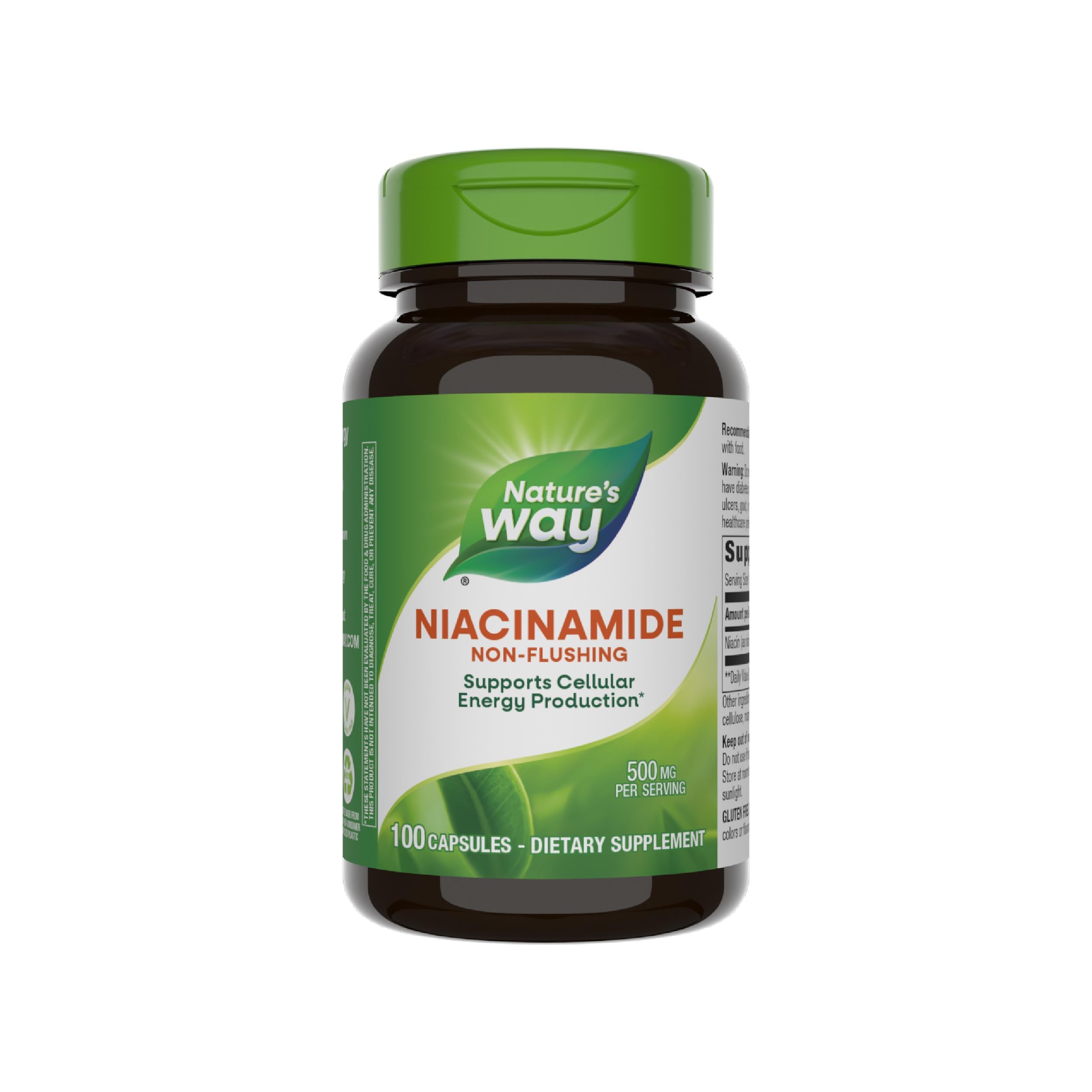 Nature's Way Niacinamide bottle - front view