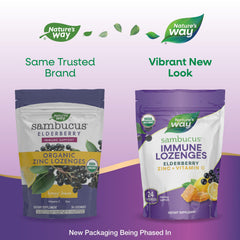 Honey lemon flavored Sambucus immune lozenges