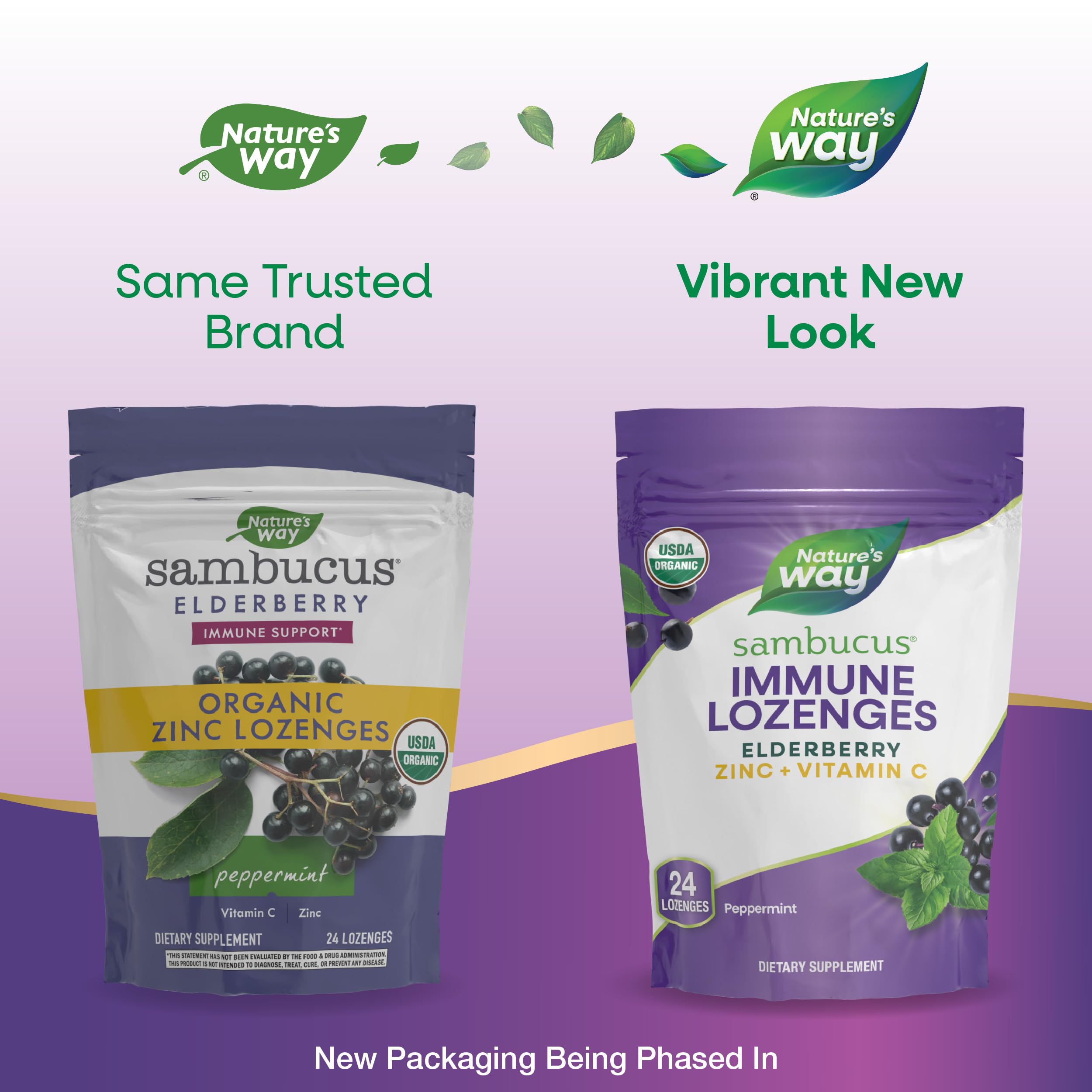 Ingredients highlight organic elderberry extract