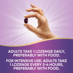 Box packaging of Nature’s Way Sambucus Zinc Lozenges