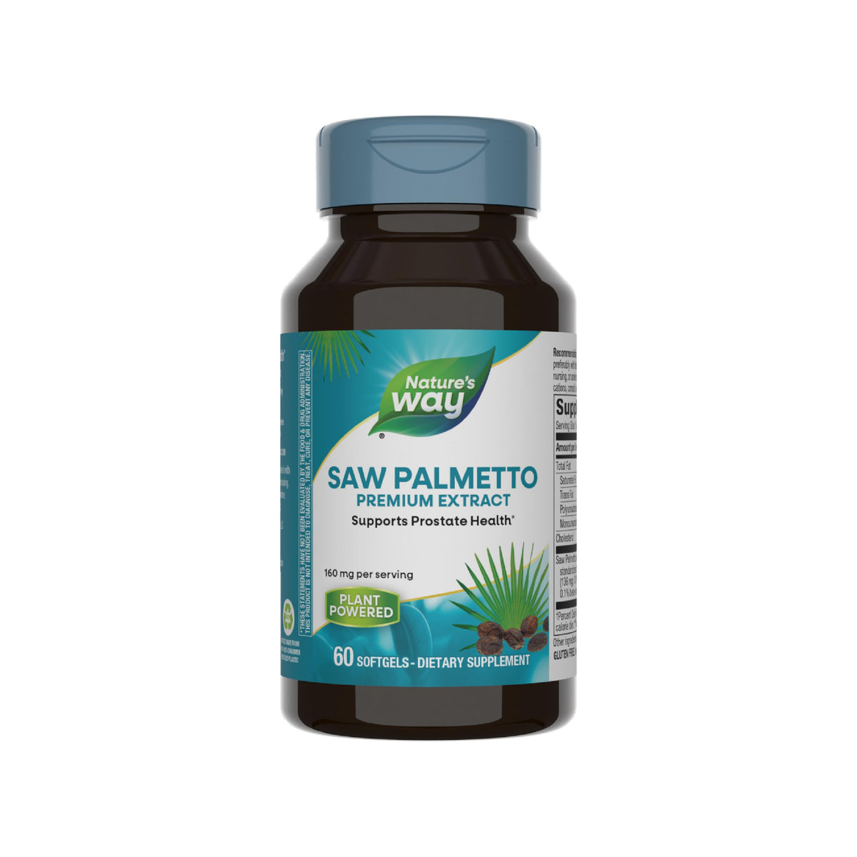 Nature's Way Saw Palmetto premium extract - 60 softgels