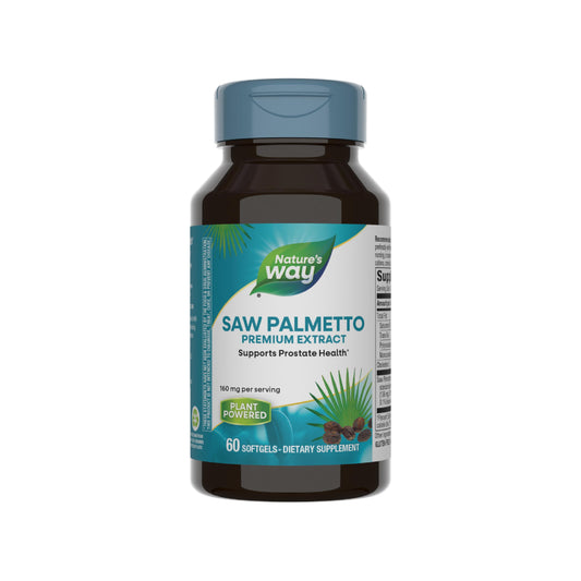 Nature's Way Saw Palmetto premium extract - 60 softgels