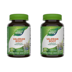 Nature's Way Valerian Root bottle – 100 capsules, 2-pack