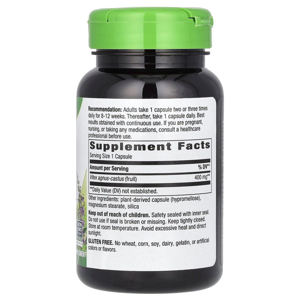 Nature's Way Vitex Fruit 400 mg capsules product image 2
