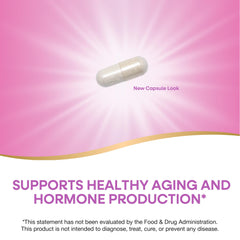 Ingredients panel for Nature's Way Youthful You DHEA 5 mg