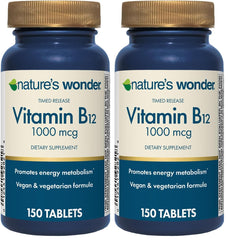 Main image of Nature's Wonder Vitamin B12 1000 mcg Timed-Release Tablets