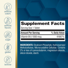 Nervous system health concept with B12