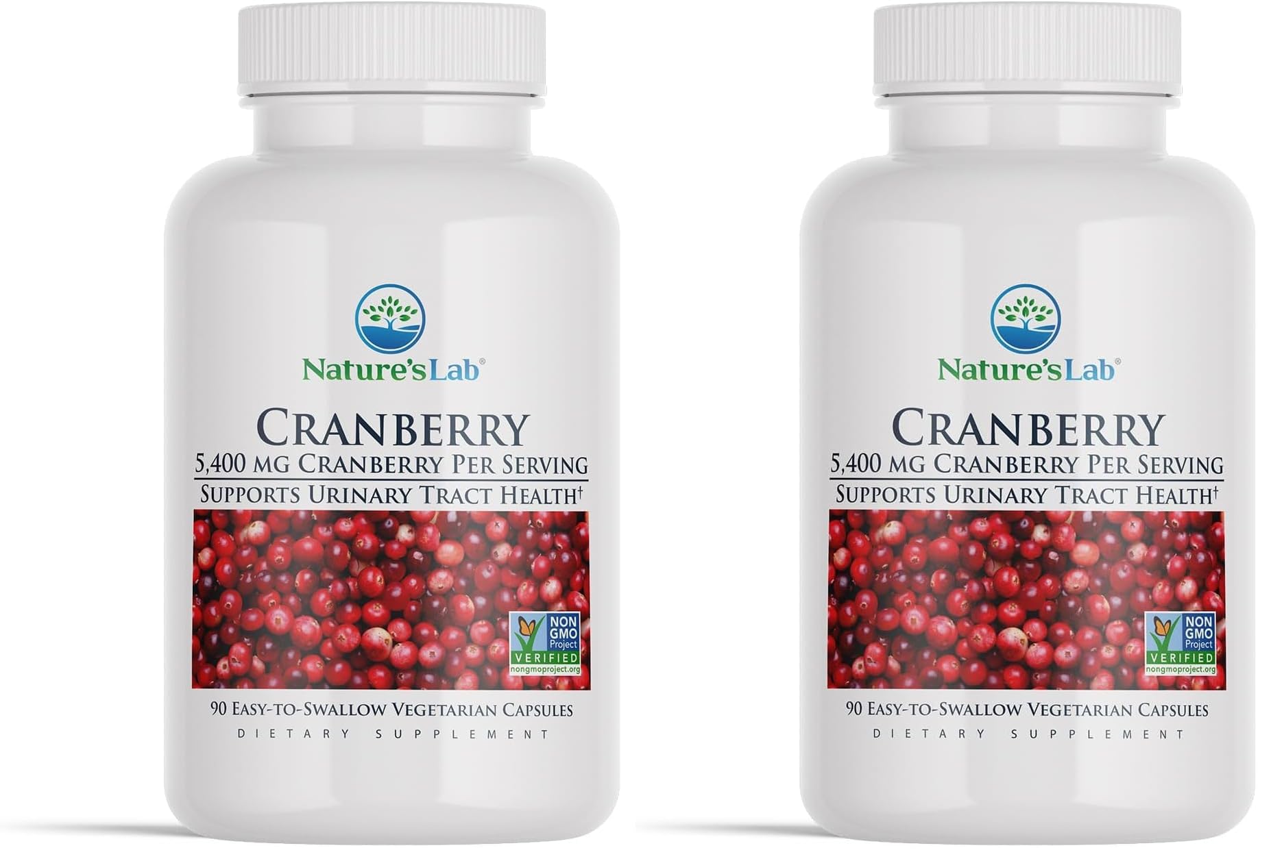 Nature's Lab Cranberry 5400mg front label