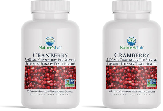 Nature's Lab Cranberry 5400mg front label