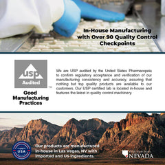 Back label with supplement facts for Nature's Lab Gold Potassium Citrate