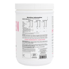 Powder being poured into a cup