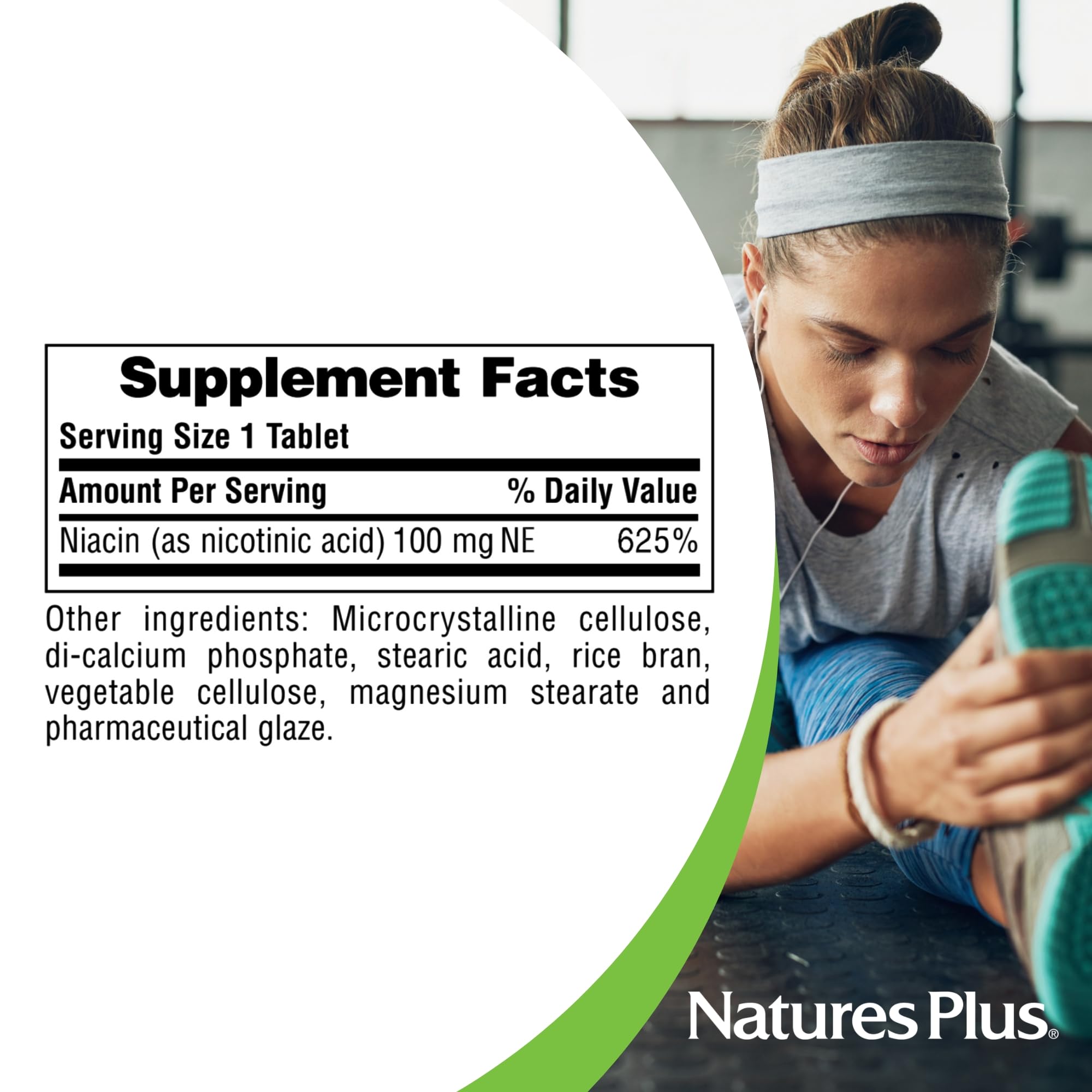 90 vegetarian Niacin tablets