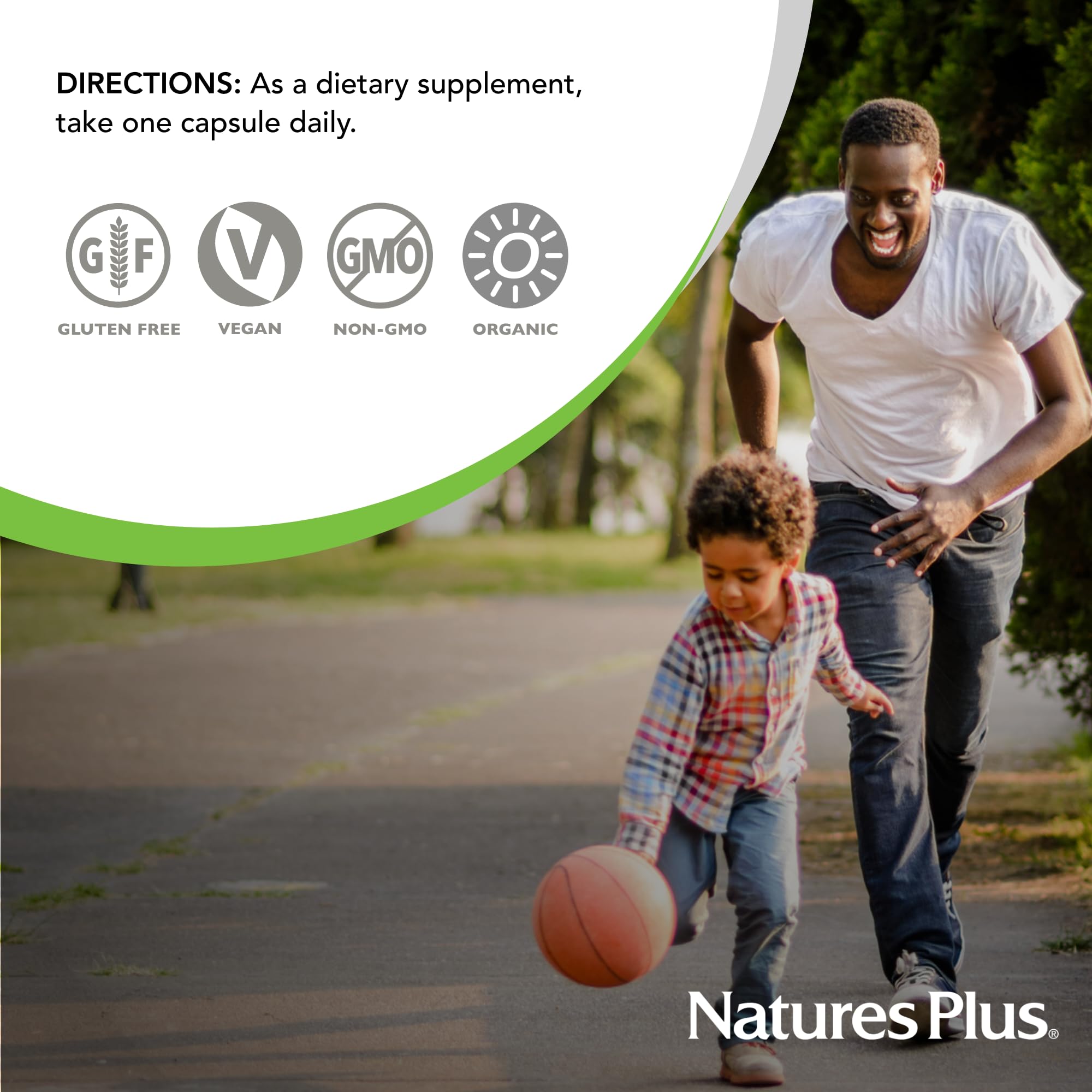 Product packaging highlighting no artificial colors or preservatives