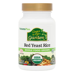 Main product image showing Natures Plus Source of Life Garden Red Yeast Rice 600 mg 60 vegan capsules