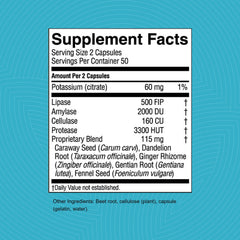 Hi Lipase capsules displayed with white background