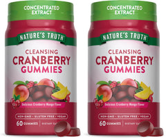 Nature's Truth Cranberry Gummies Pack 2 front view
