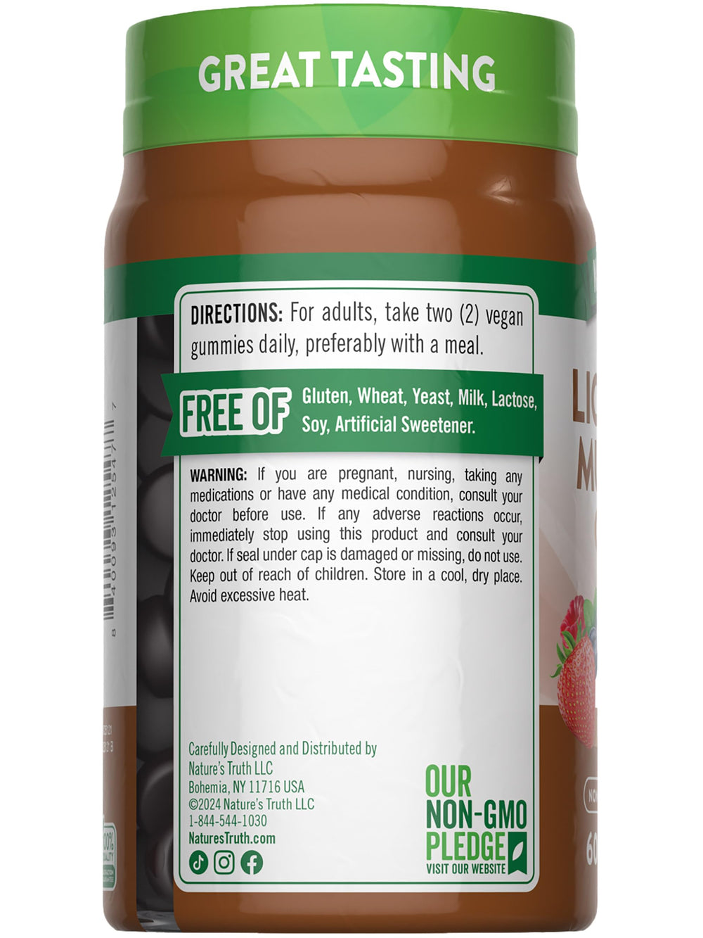 Lifestyle scene featuring Nature’s Truth Lion’s Mane Gummies