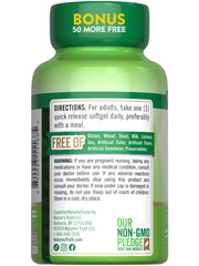 Outer carton and bottle of Nature's Truth Vitamin D3