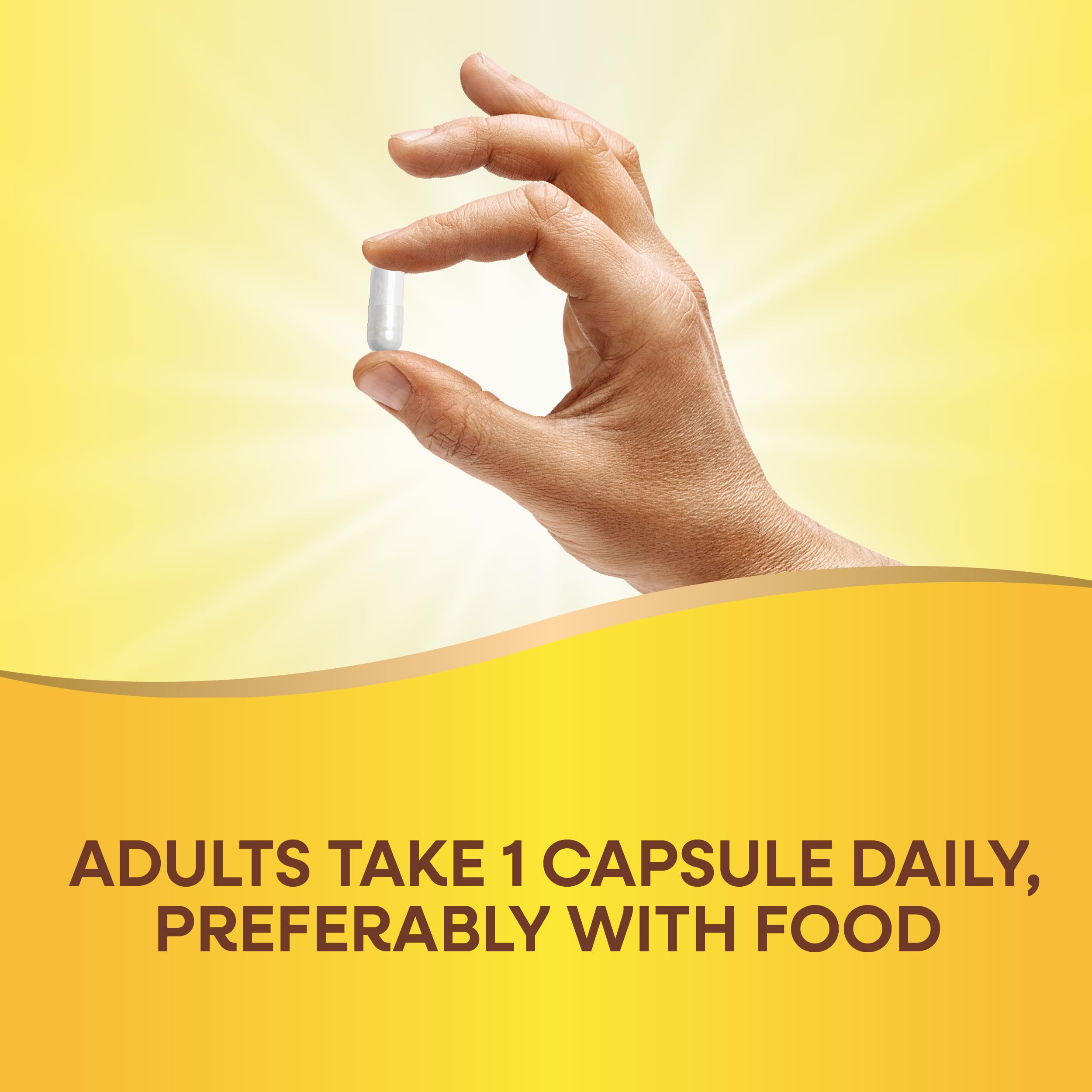 Back panel of Nature's Way Inositol bottle with supplement facts