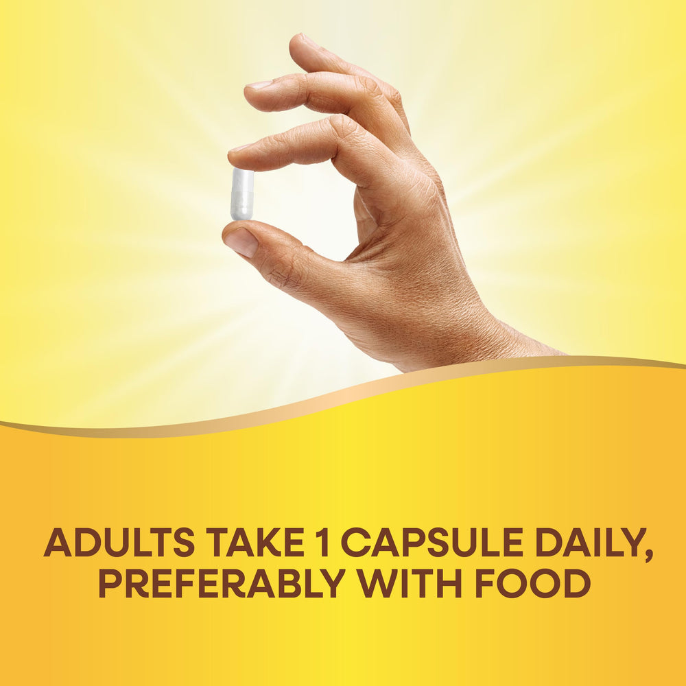 Back panel of Nature's Way Inositol bottle with supplement facts