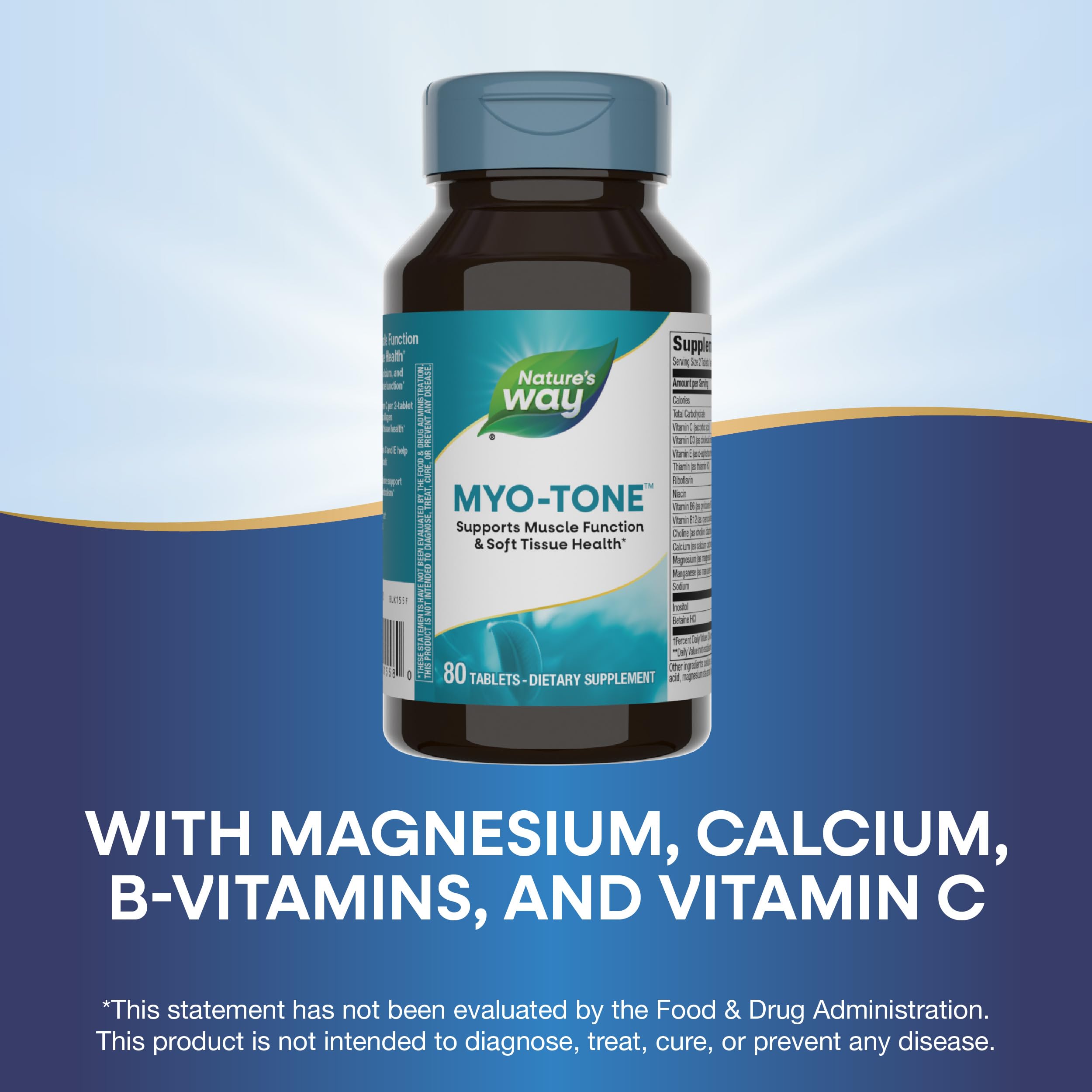 Myo-Tone supports muscle function and soft tissue