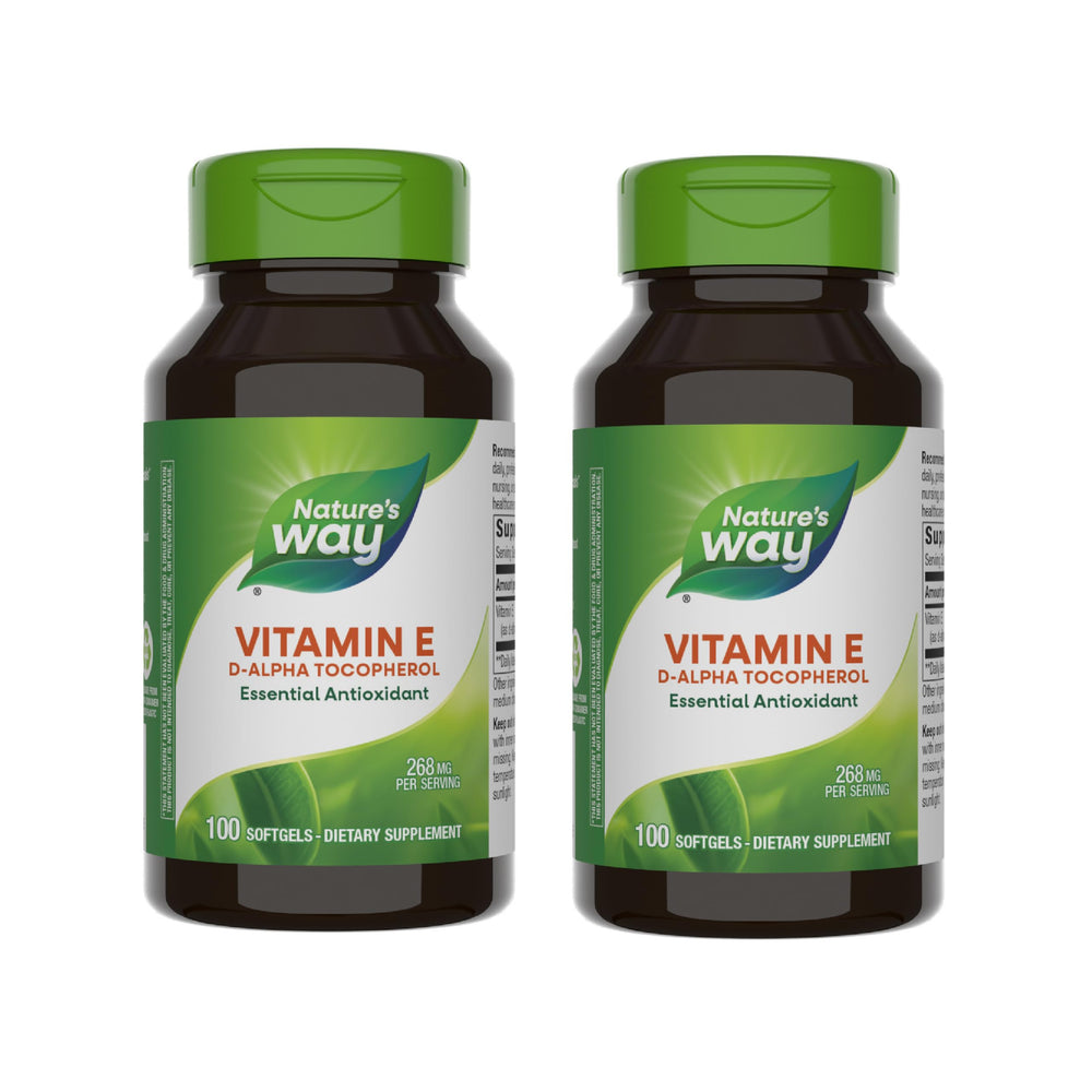 Nature's Way Vitamin E 268 mg per serving, 2-pack