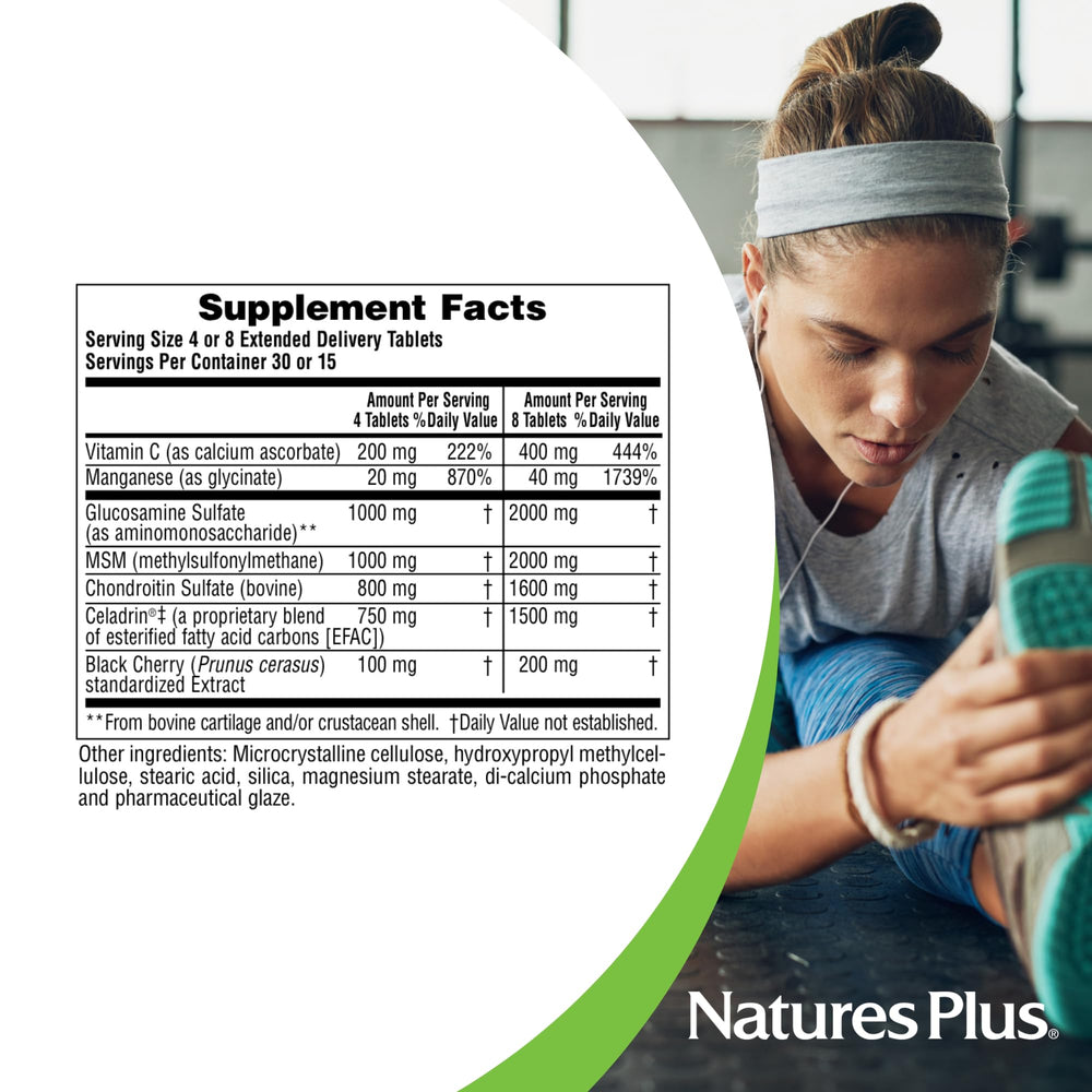 Gluten-free labeling on Nature'sPlus Rx-Joint packaging