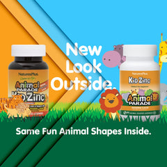 Animal-shaped KidZinc lozenges entice kids and encourage daily usage