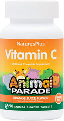 Assorted orange-flavored animal-shaped chews