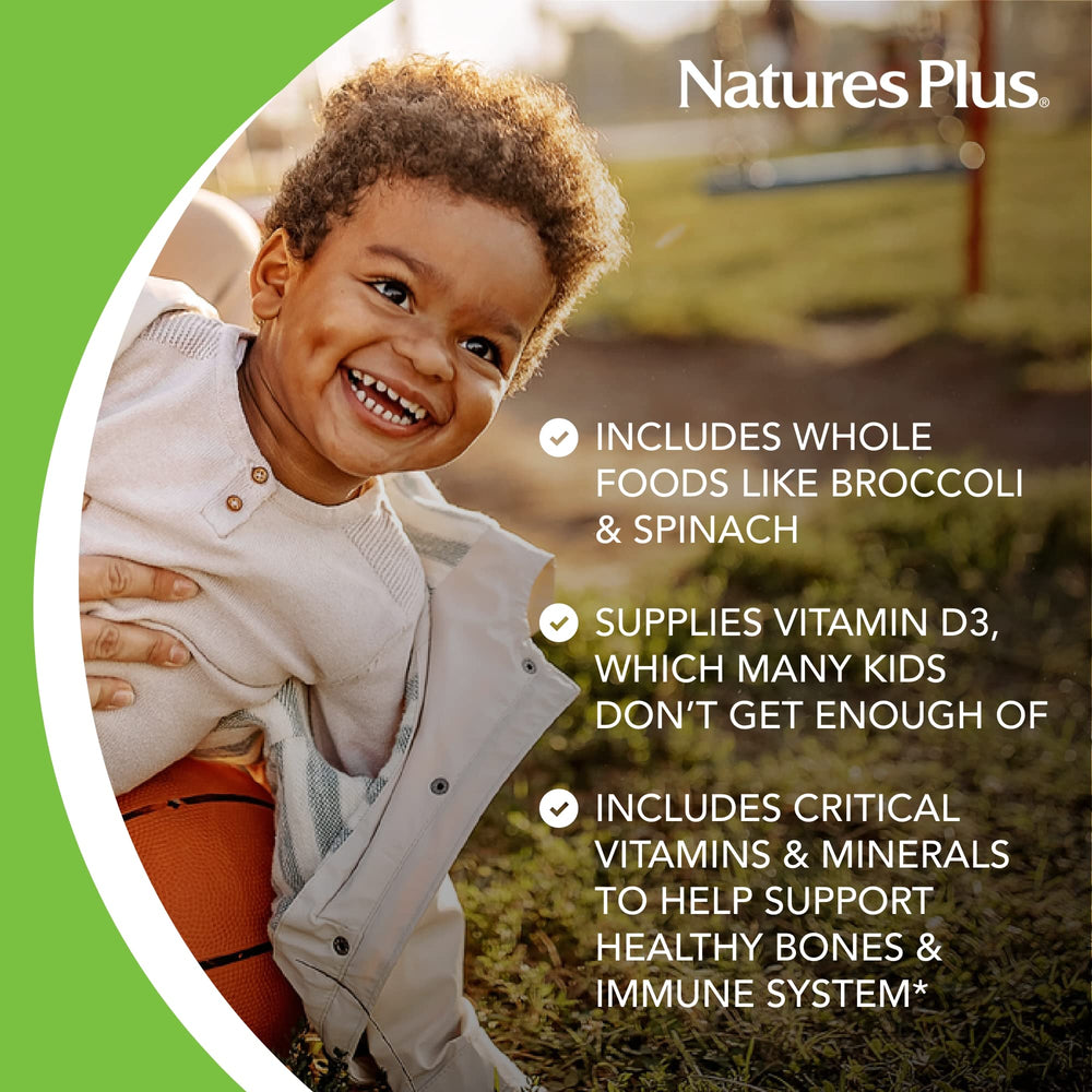 Vegan and gluten-free label for Animal Parade multivitamin