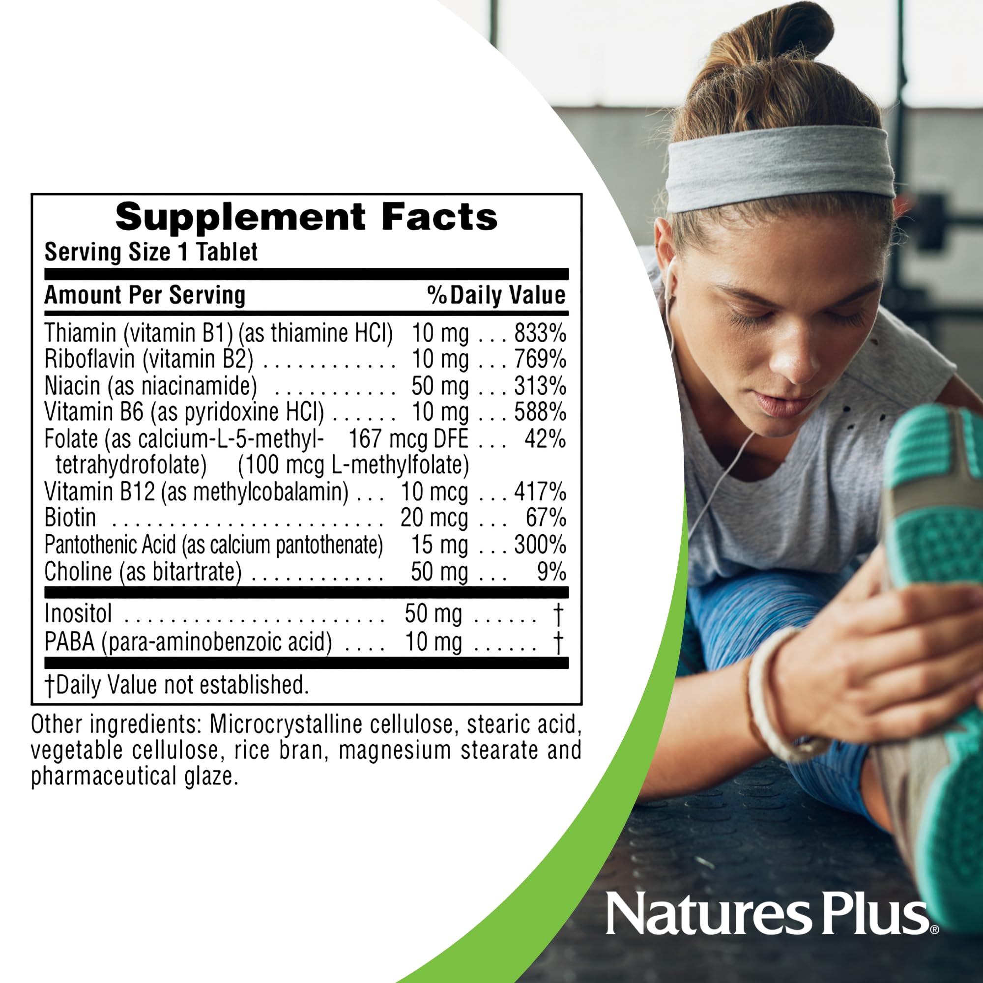 Vegetarian, gluten-free supplement packaging