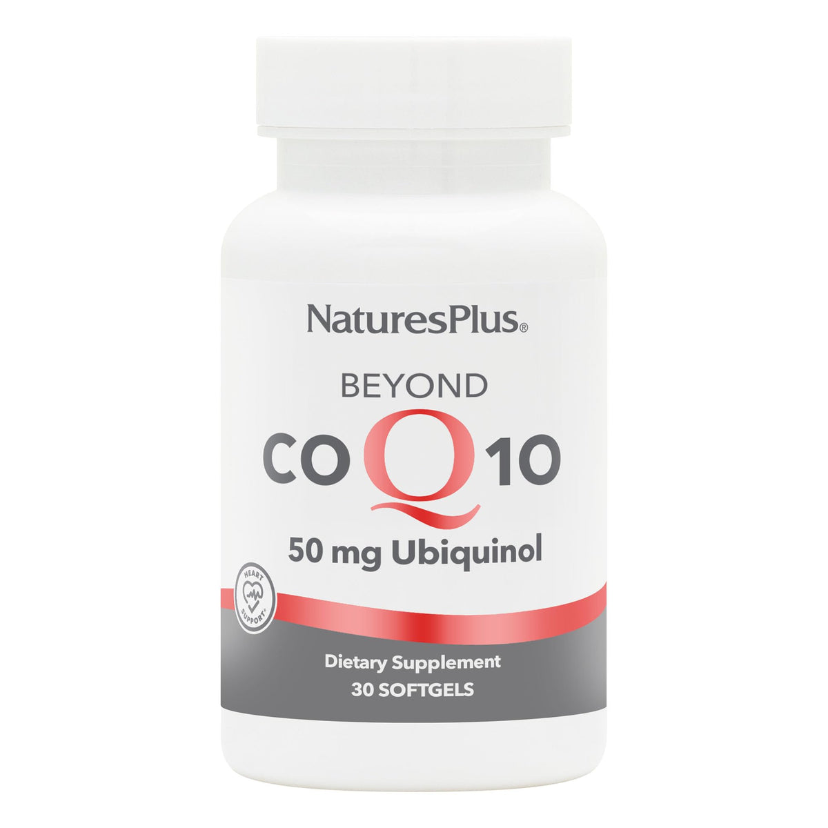 Pack shot of NaturesPlus Beyond CoQ10 50 mg - 30 softgels