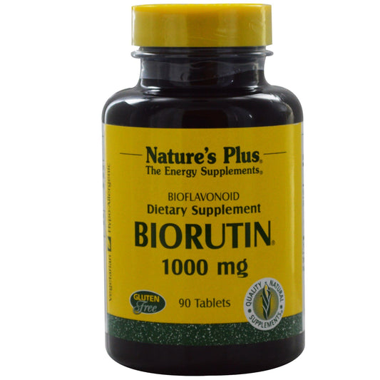 Bottle of NaturesPlus Biorutin 1000 mg with 180 servings (pack of 2)