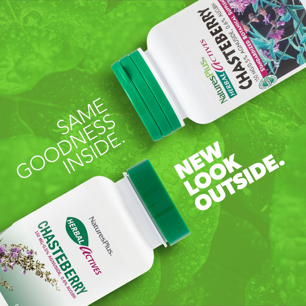 Chasteberry ingredients for NaturesPlus Herbal Actives