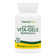 NaturesPlus Children's Vita-Gels Multivitamin orange bottle front