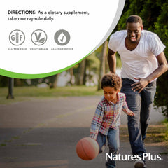 Ingredients list for NaturesPlus D3 & K2 supplement