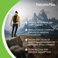Back label showing ingredients and certifications