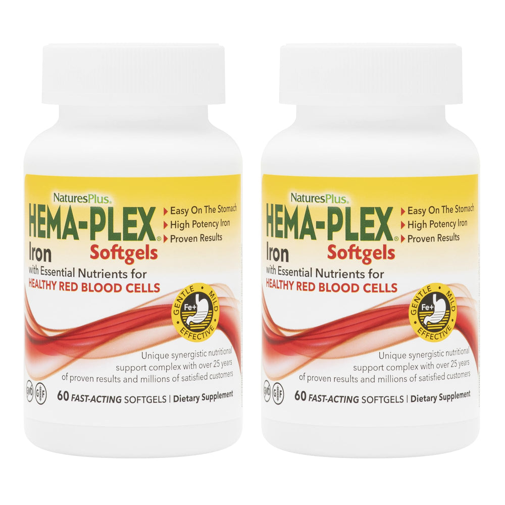 NaturesPlus Hema-Plex Iron bottle